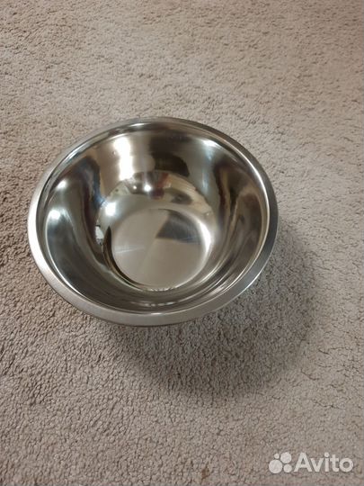 Миска нержавеющая сталь 22см, 1500мм