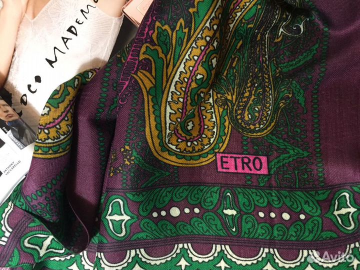 Палантин Etro, тонкая шерсть