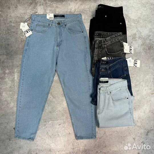 Джинсы бананы zara