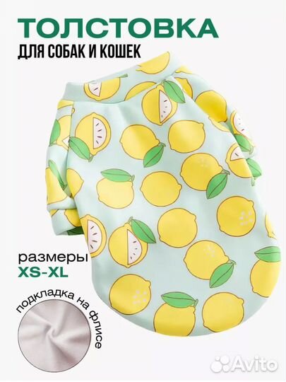 Толстовка для собак