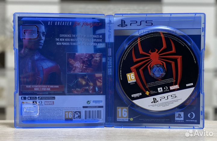 Spider Man Miles Morales (Б/У Диск) Sony PS5