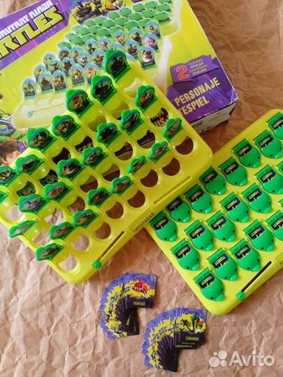 Настольная игра Угадай кто Черепашки Ниндзя