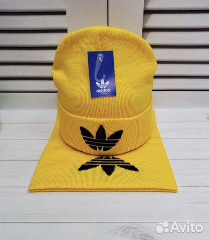 Шапка и снуд adidas