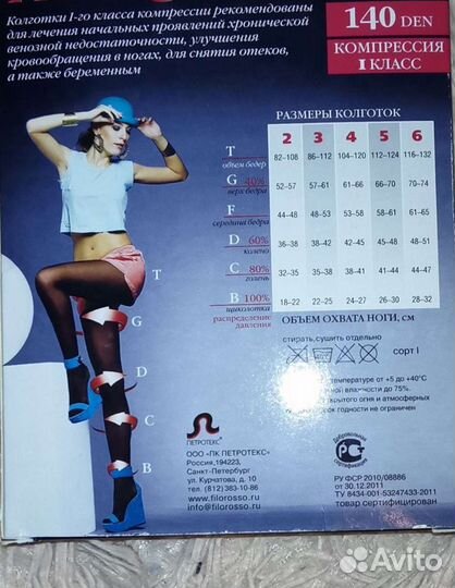 Компрессионные колготки