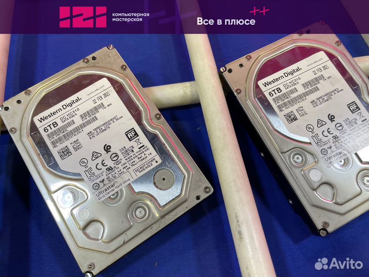 6tb Жесткий диск WD Ultrastar DC HC310