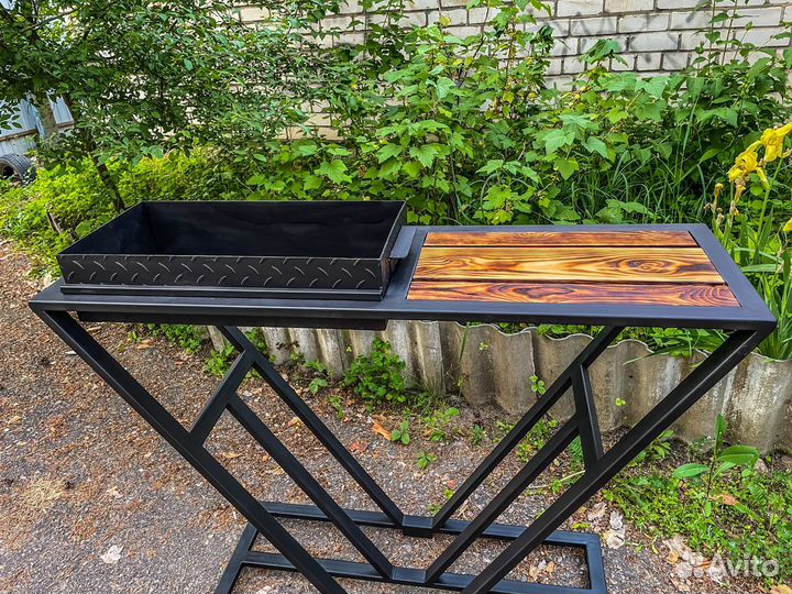 Мангалы в стиле лофт