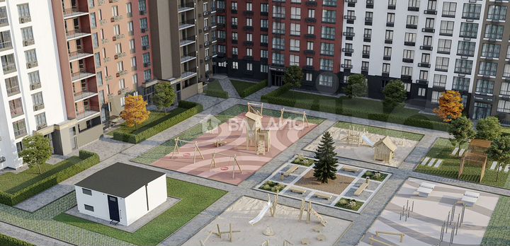 1-к. квартира, 44,1 м², 10/17 эт.