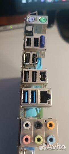 Материнская плата 1155 asus p8p67p rev 3.1 с озу и