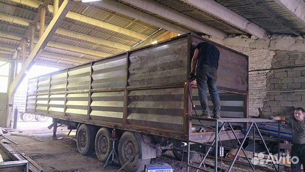 Изготовление кузовов зерновозов