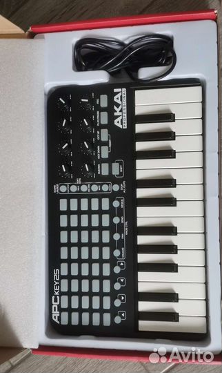 APC KEY 25 миди контроллер синтезатор