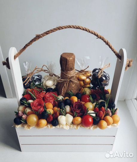 Сладкий букет из конфет