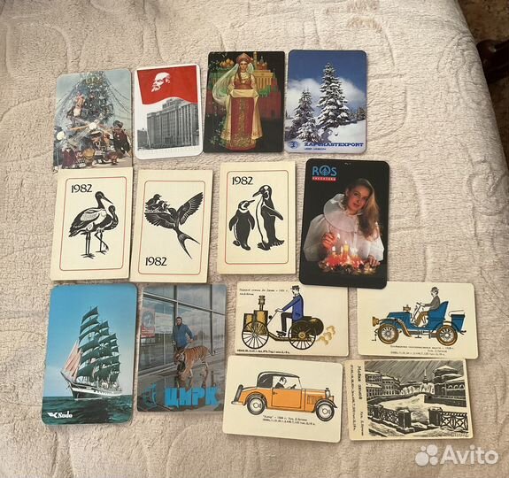 Коллекция календарей СССР (282 штуки)