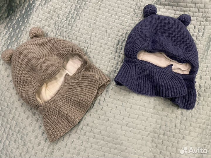 Шапка шлем журавлик