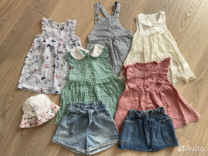 Пакет вещей на девочку 86-92