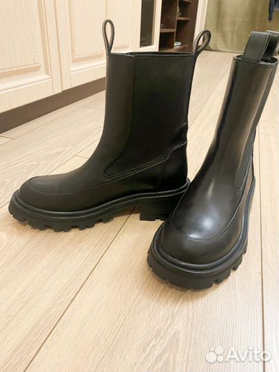 Ботинки челси женские 38 натуральная кожа