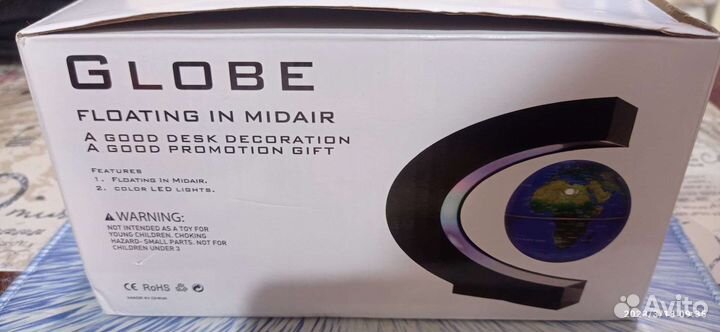 Плавающий магнитный левитационный глобус