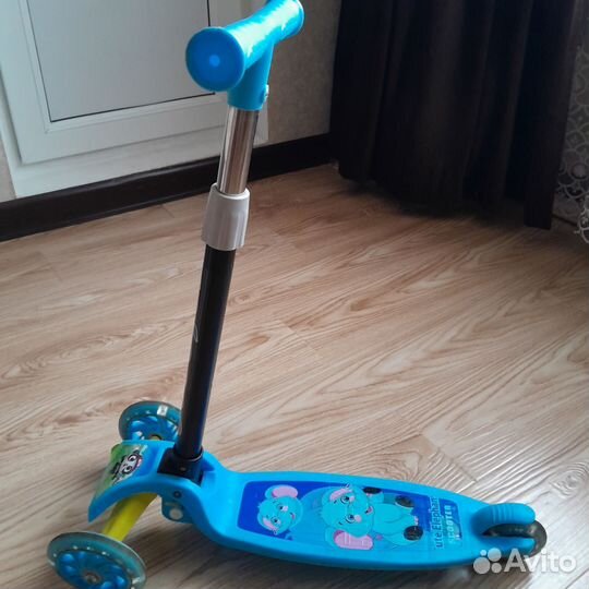 Самокат детский трехколесный бу