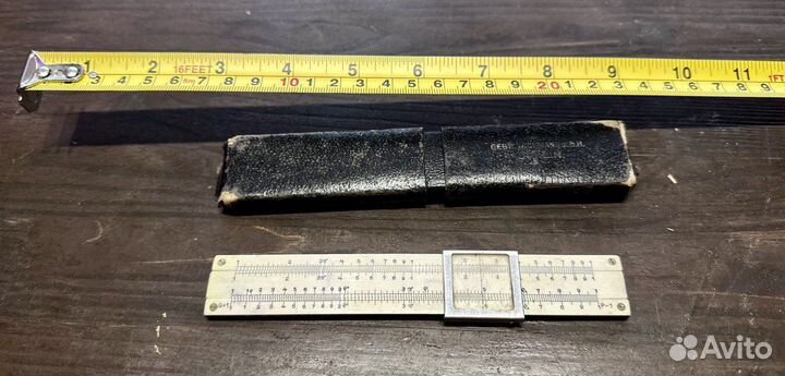 Логарифмическая линейка СССР