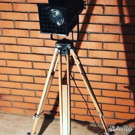 Лофт прожектор на штативе СССР