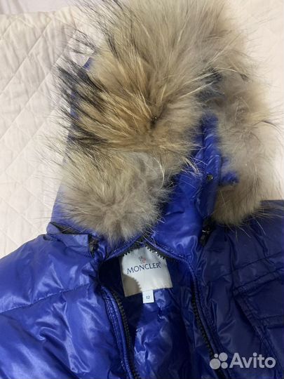 Пуховик moncler детский