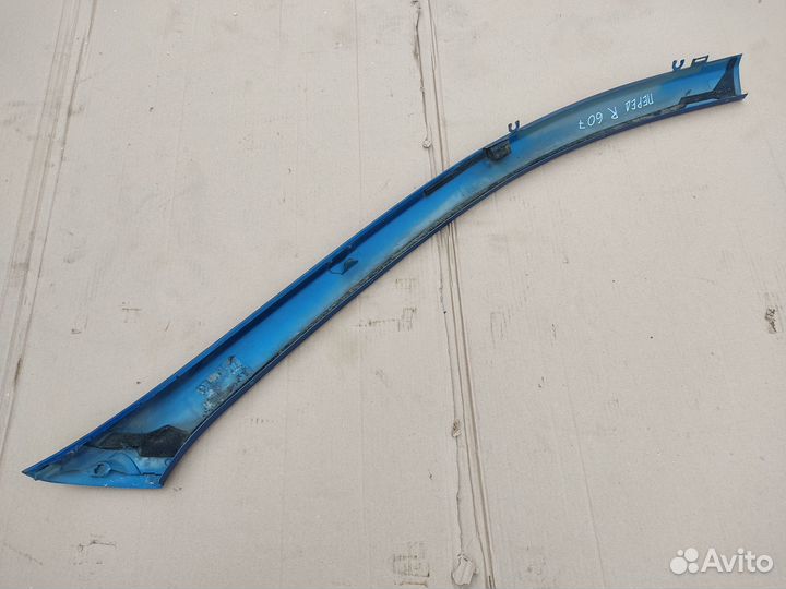 Накладка стойки правая peugeot 607