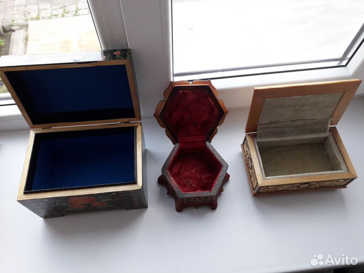 Шкатулка для украшений дерево