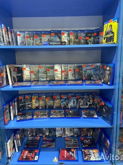Лицензионные диски PS4/PS5 новые и бу