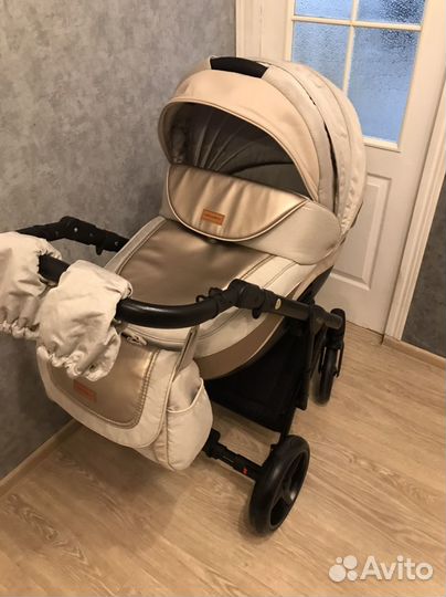 Коляска 2 в 1 Adamex Barletta как новая