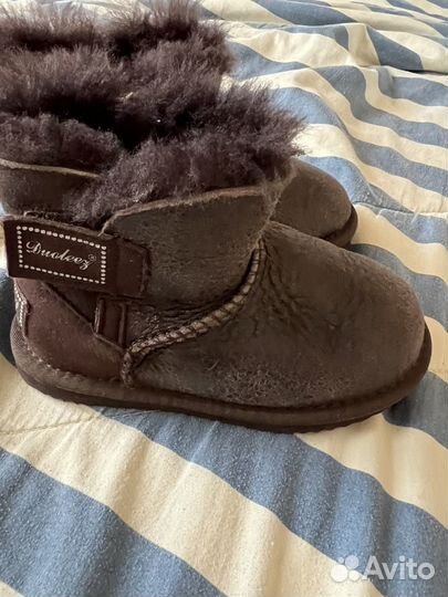 Ugg угги детские 16,5см с нат овчиной кожа