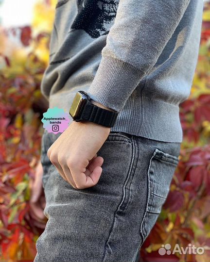 Кожаный ремешок Apple Watch