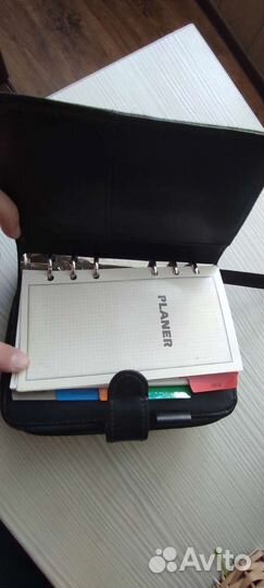 Записная книжка, блокнот, кожаный