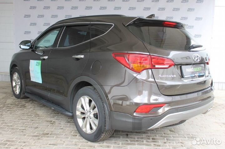 Hyundai Santa Fe 2.2 AT, 2017, 98 147 км