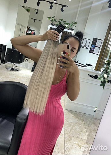 Волосы для наращивания микрокапсул