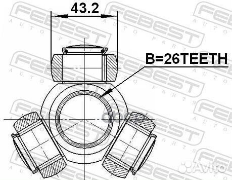 Трипод 2716S80T Febest