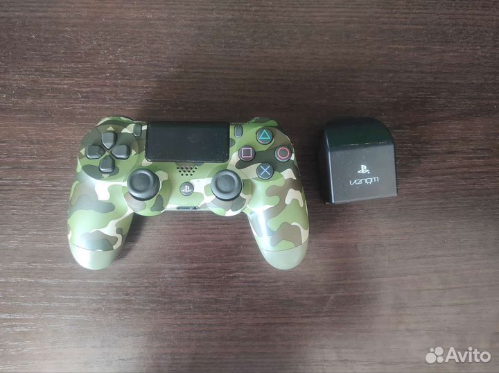 Джойстик ps4 V2 оригинал и доп аккумулятор