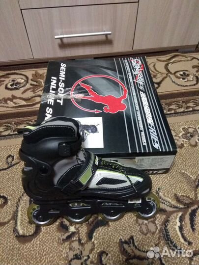 Роликовые коньки раздвижные