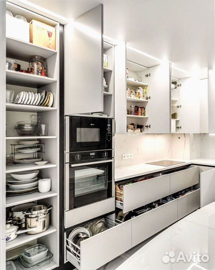 Кухонные гарнитуры на заказ Фьюжн