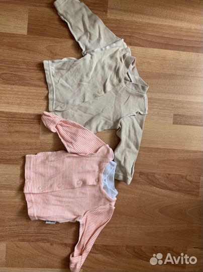 Детские вещи для девочки пакетом 0-3 месяцев