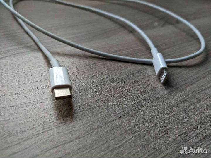 Адаптер питания и провод Type C Lightning iPhone