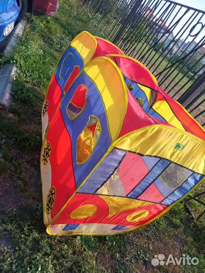 Игровой тоннель-палатка-машина