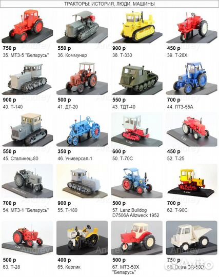 Тракторы