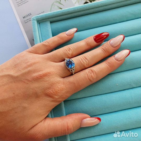 Серебряное кольцо 16.5