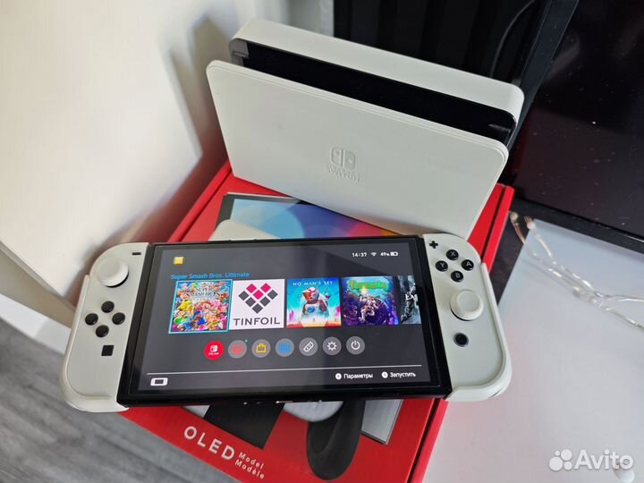 Nintendo Switch oled 64+512 чип