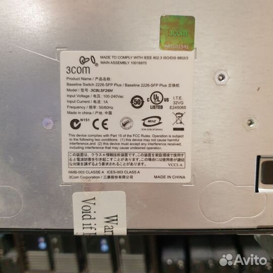 Коммутатор/свитч 3COM 2226-SFP