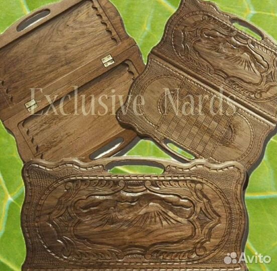 Нарды ручной работы резные