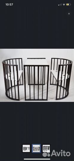 Детская кроватка трансформер