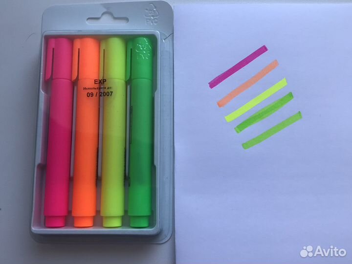 Текстовыделители (маркеры)