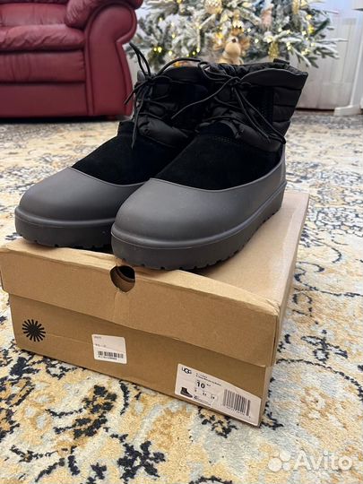 Угги мужские UGG Classic Mini Lace-Up Weather Boot