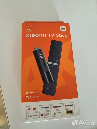 Тв приставка Xiaomi mi tv stick 4k
