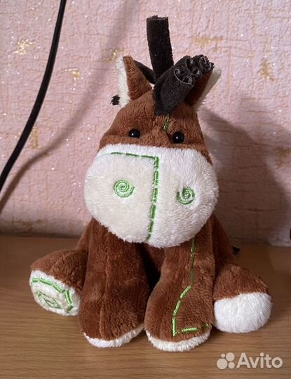 Мягкая игрушка лошадка Ноэль